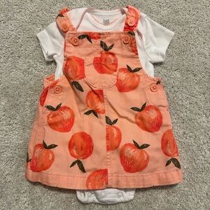 Carters romper and onesie